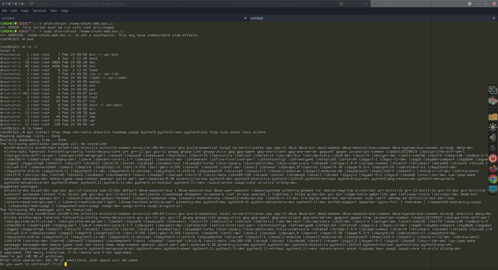 Step two of the above